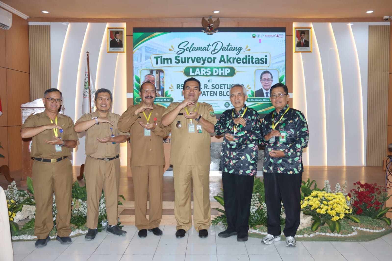 Jalani Survei Akreditasi LARS DHP, RSUD dr. R. Soetijono Blora Bertekad Wujudkan Layanan Kesehatan Kelas Wahid